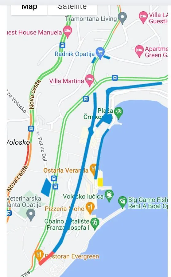Apartment Pm Volosko Seaside 0*, Opatija Croatia